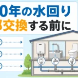 築20年の水回りを全部交換する前に確認するポイント